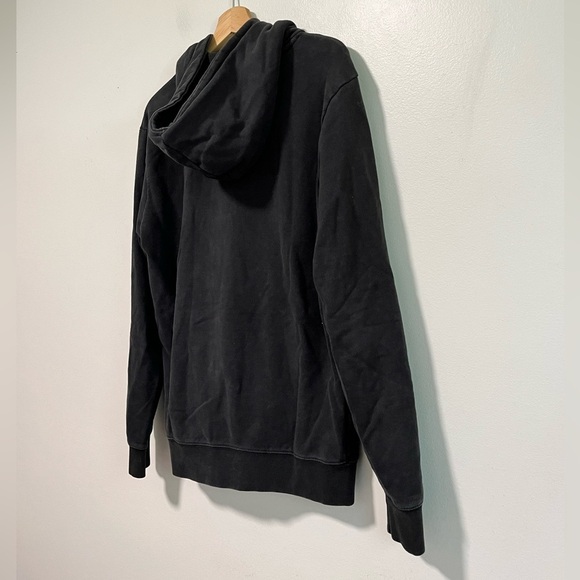 Anerkjendt Men’s Black-Brown Embroidered Graphic Hoodie - Size M - Picture 3 of 9